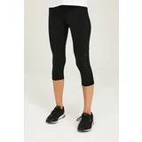 Lumberjack CT1163 CARLA SLOGAN 3/4 L BLACK Woman Leggings