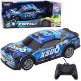Rc trkaći automobil sa svjetlećim tijelom, crno-plavi Cijene