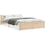  Posteljni okvir iz trdnega lesa 120x190 cm, (20904928) | Shoptok.si