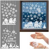  Ca1454 božićni set naljepnica 50 x 35 cm 2 kom. | shoptok.hr