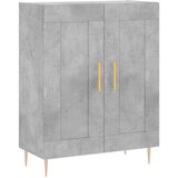  Visoka komoda siva betona 69,5x34x180 cm od konstruiranog drva | shoptok.hr