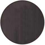  Okrugli tepih tamnosmeđi 80 cm bambus - Tamno smeđa 80 cm | shoptok.hr