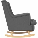  Ljuljačka Tamno siva 62 x 80 x 85 cm tkanina | shoptok.hr