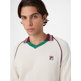 Fila Pletena jopa 'Molinazzo' temno zelena / temno rdeča / off-bela | Shoptok.si