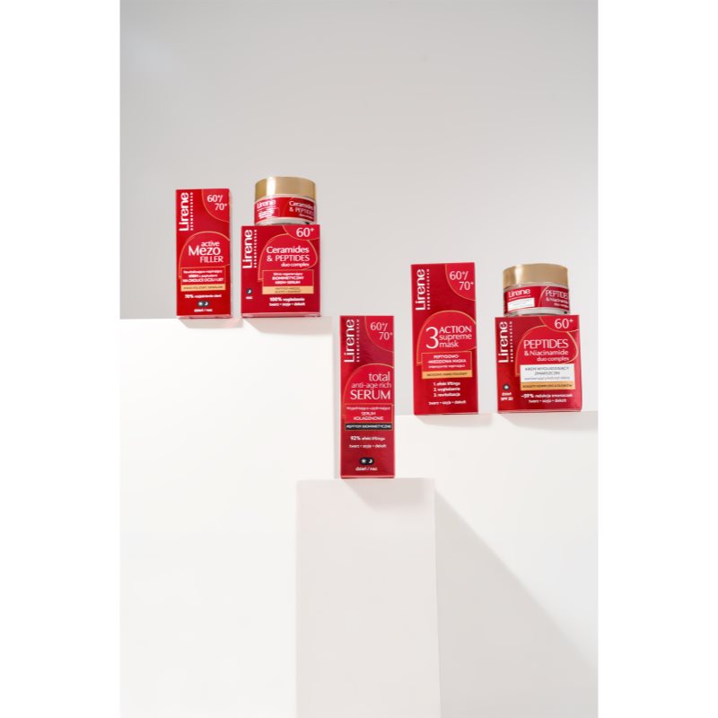 Lirene 3 Action Supreme Mask maska za lifting i učvršćivanje za zrelu kožu lica 50 ml | shoptok.hr