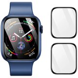  PMMA zaštitna folija s okvirom (2 kom.) za Apple Watch 10 42 mm crna | shoptok.hr