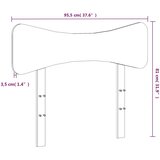  Uzglavlje bijelo 90 cm od masivne borovine | shoptok.hr