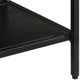  Konzolni stol 110x30x75 cm grubo masivno drvo manga i željezo | shoptok.hr