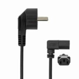 S Box Napajalni kabel 220V EURO 2m - kotni črn POWER-KUTNI Cene