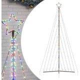 vidaXL Lučke za novoletno jelko 570 LED diod barvita 399 cm | Shoptok.si