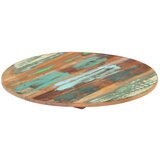 vidaXL Okrugla stolna ploča 40 cm 15 - 16 mm masivno obnovljeno drvo | shoptok.hr