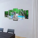  Zidne Slike na Platnu s Printom Buddha 200 x 100 cm | Eponuda.ba