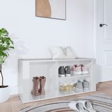 vidaXL Ormarić za cipele sjajni bijeli 100x35x45 cm konstruirano drvo Cijene