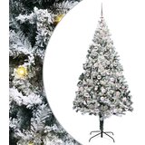  Umjetno božićno drvce Bijelo 210 cm PVC i Čelik i Plastika | Eponuda.com