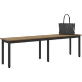 Klupa Umjetnička hrastovina 160 x 35 x 45 cm Konstruirano drvo | shoptok.hr