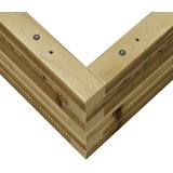  Vrtno cvetlično korito 50x50x23 cm impregnirana borovina | Shoptok.si