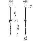 Osram Lampa sa klipsom CLIP TUBE FLEX 1xGU10/5W/230V crna | Eponuda.com