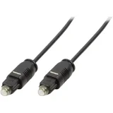 Toslink digitalni audio priključni kabel 1.50 m crna (mat)