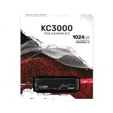 Kingston SSD 1TB KC3000M.2, NVMe PCIe Gen 4.0R/W : 7000/6000MB/s | Eponuda.ba