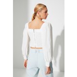 Trendyol Ženski top Ecru | shoptok.hr