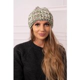 Kesi Cap with turn up Klara K311 green + brown | shoptok.hr