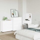 Ormarić za pohranu Visoki sjaj bijela 80 x 48 x 57 cm | shoptok.hr