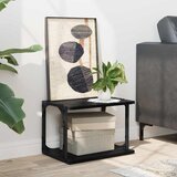 Držač za printer Crni hrast 41 x 28 x 33.5 cm Konstruirano drvo | shoptok.hr