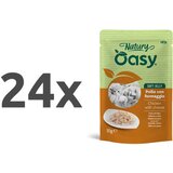 Oasy Cat Natury Adult fileji v želeju, vrečka - piščanec in sir - 70 g 24 x 70 g | Shoptok.si