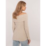 Italy Moda Sweater-DHJ-SW-A2449.33-beige | Shoptok.si