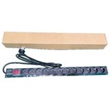 Exeshop Razvodni PDU panel za rack 19 in, sa 12 utičnih mesta, kabl 2m (aluminijum) | ePonuda.com