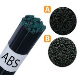 Rosfix ČRNO SPAJKALNO POLNILO ABS 50 G – MEŠANICA TRAKOV 8 MM IN TRIKOTNIKOV 3,5 MM | TALILNA T° 310–360 °C | ZA AVTOMOBILSKE PLASTIKE, (5000036429) | Shoptok.si