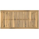  Stolić za kavu Bijela 50 x 100,5 x 45 cm Čvrsto drvo akacije Slike