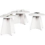  Kava Stol 3 pcs Bijelo | Eponuda.com
