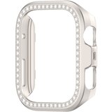 INF združljivo z uro Fit4 - ohišje z eno vrsto diamantov white, (5000079692) | Shoptok.si