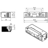  Elektricni prihvatnik O&C 5U8X10 5u 8x10 F.Safe ac/dc MS 3437 | ePonuda.com