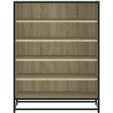 vidaXL Ormarić za cipele Sonoma hrast Konstruirano drvo i metal | shoptok.hr