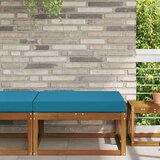  Zunanja blazina za kavč Kraljevo modra 80 x 80 x 8 cm Poliester, (5000202479) | Shoptok.si