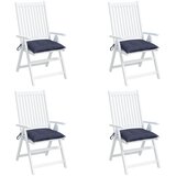  Jastuci za stolice 4 kom modri 50 x 50 x 7 cm od tkanine Oxford | shoptok.hr