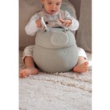 Lorena Canals Svijetlo plava tekstilna dječja kutija za pohranu ø 25x30 cm Henry the Hippo – | shoptok.hr