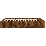  Okvir za krevet boja hrasta 140x190 cm konstruirano drvo | shoptok.hr