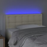  LED uzglavlje krem 100 x 5 x 78/88 cm od umjetne kože | Eponuda.com