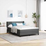  s opruga kutije Tamno siva 200 x 140 cm tkanina | shoptok.hr