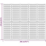  Sklopiva sobna pregrada 5 panela japanski stil 200x170 cm | Eponuda.ba