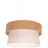  Duolla - Luster na sajli ETNIC 1xE27/40W/230V prečnik 45 cm krem/bež | Eponuda.com