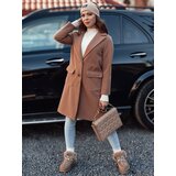 DStreet Płaszcz damski oversize MODELOVA długi kamelowy | Shoptok.si