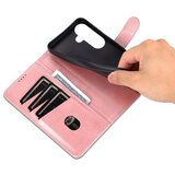 SUNSKY Eleganten ovitek etui iz umetnega usnja za Samsung S26, Rose Gold | Shoptok.si