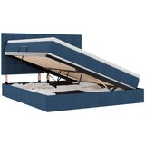  LED krevet za pohranu s madracem Plava 180 x 200 cm Tkanina | shoptok.hr