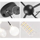 Toolight viseća svjetiljka 27 crno bijela APP590-CP | shoptok.hr