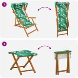  Ležaljka 4 pcs 3 Pozicija Čvrsto drvo eukaliptusa Uzorak lista | shoptok.hr