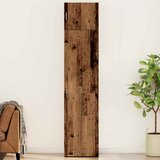 vidaXL Ormarić za pohranu s policom Ostalo s pohranom s vratima Staro drvo 50 x 41 x 225 cm | shoptok.hr